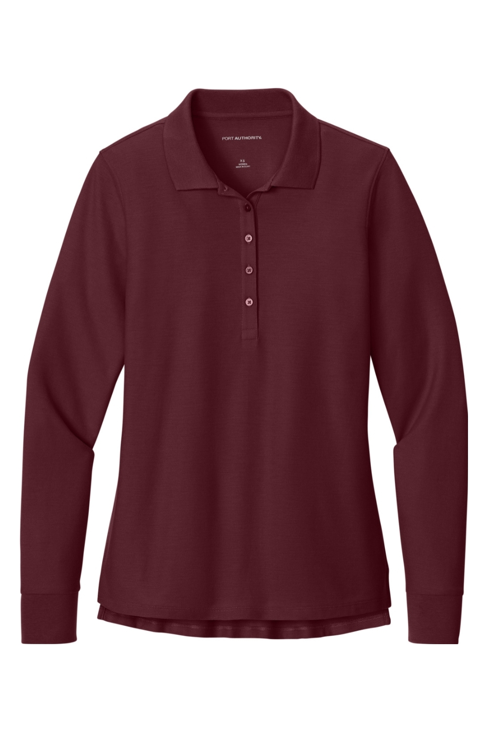 Port Authority Women's Wearever Signature Pique Long Sleeve Polo