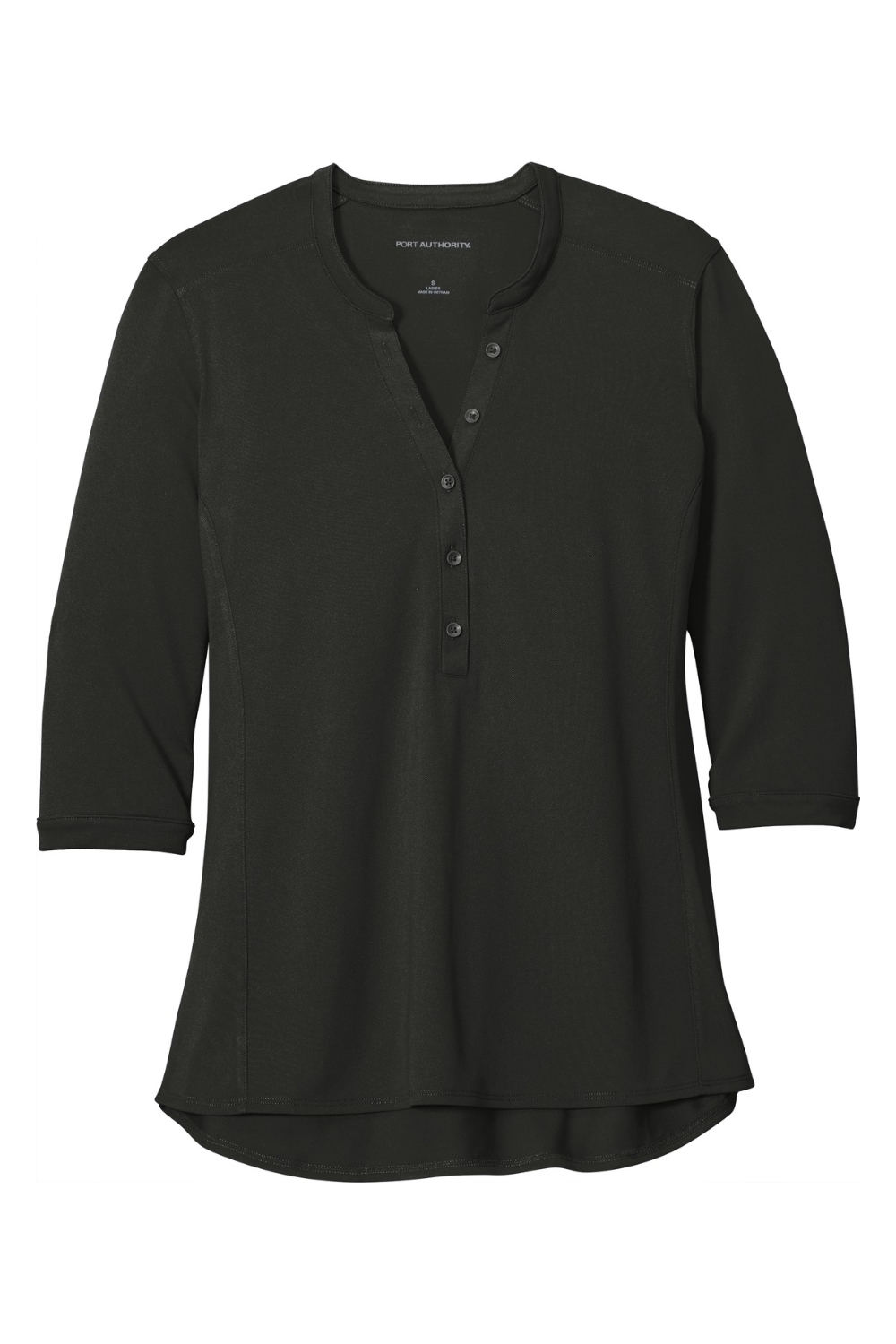 Port Authority Ladies UV Choice Pique Henley
