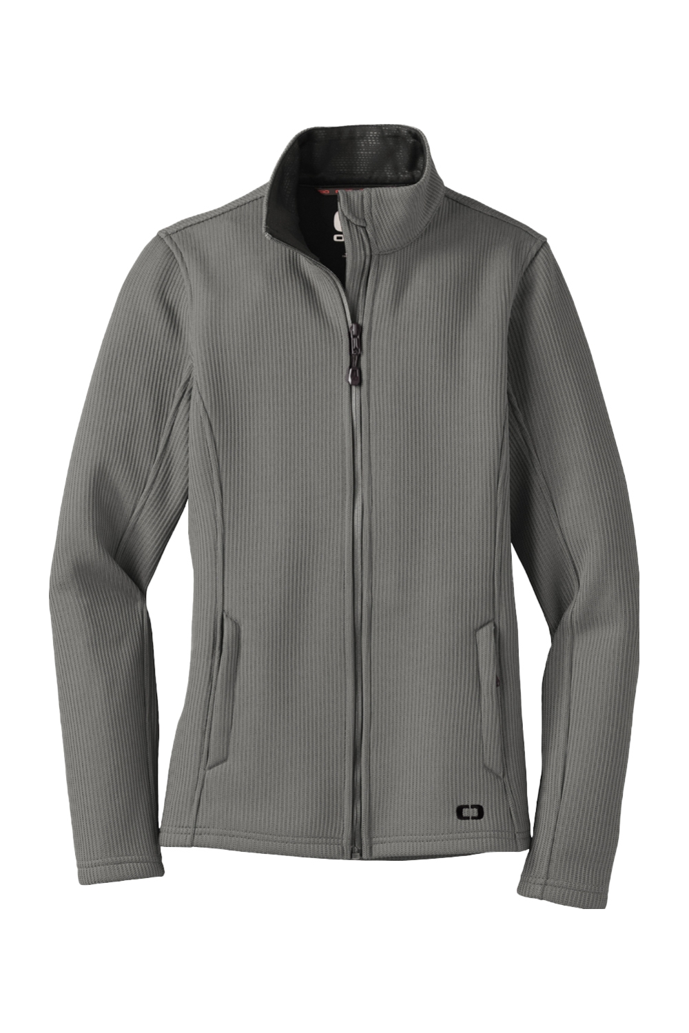 OGIO Ladies Grit Fleece Jacket in Gear Grey