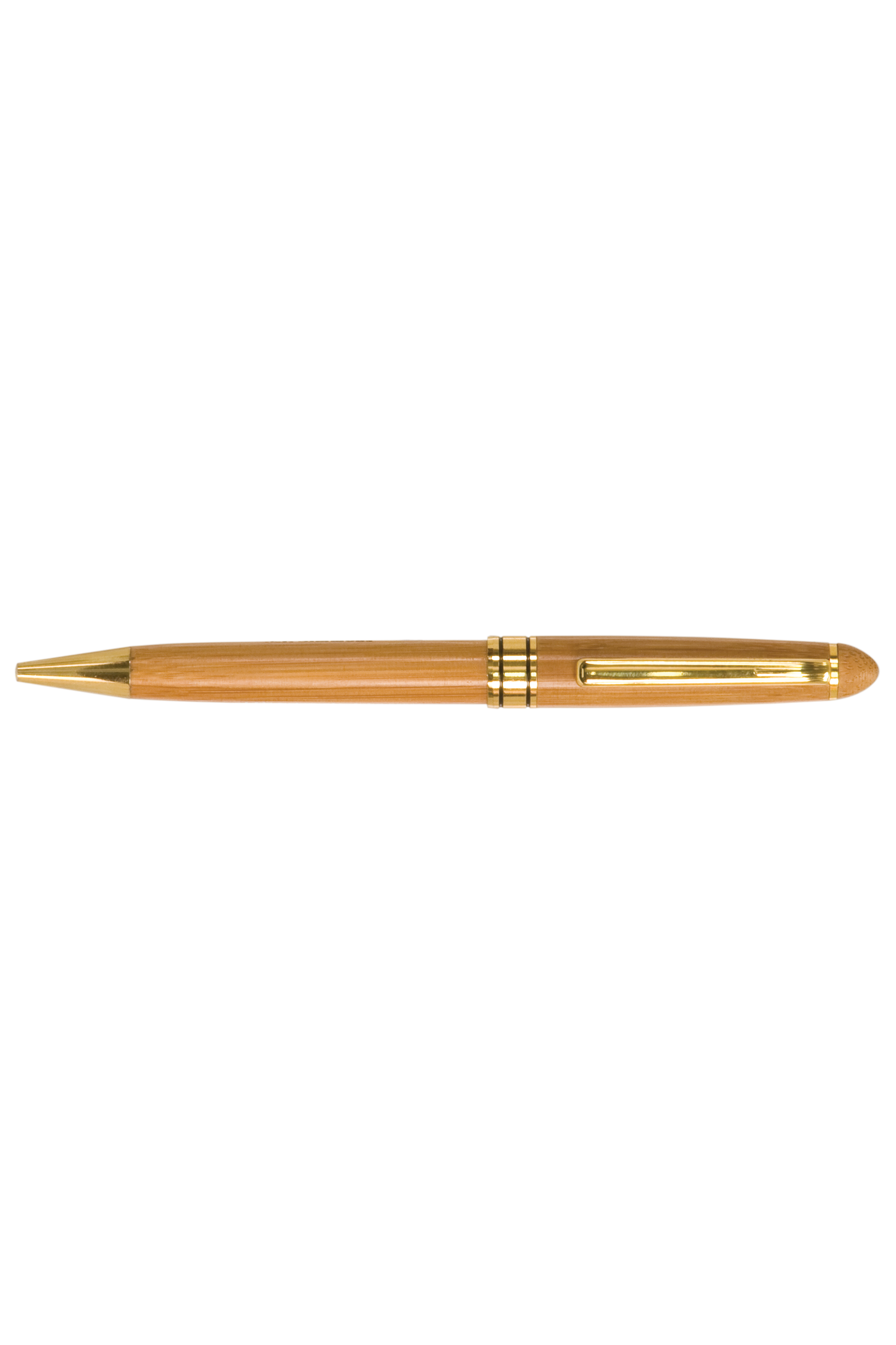 Wide Ballpoint Pen in Bamboo