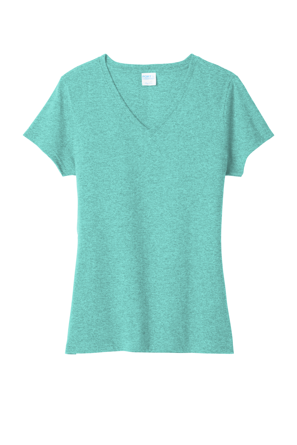 Port & Company Ladies Tri-Blend V-Neck Tee