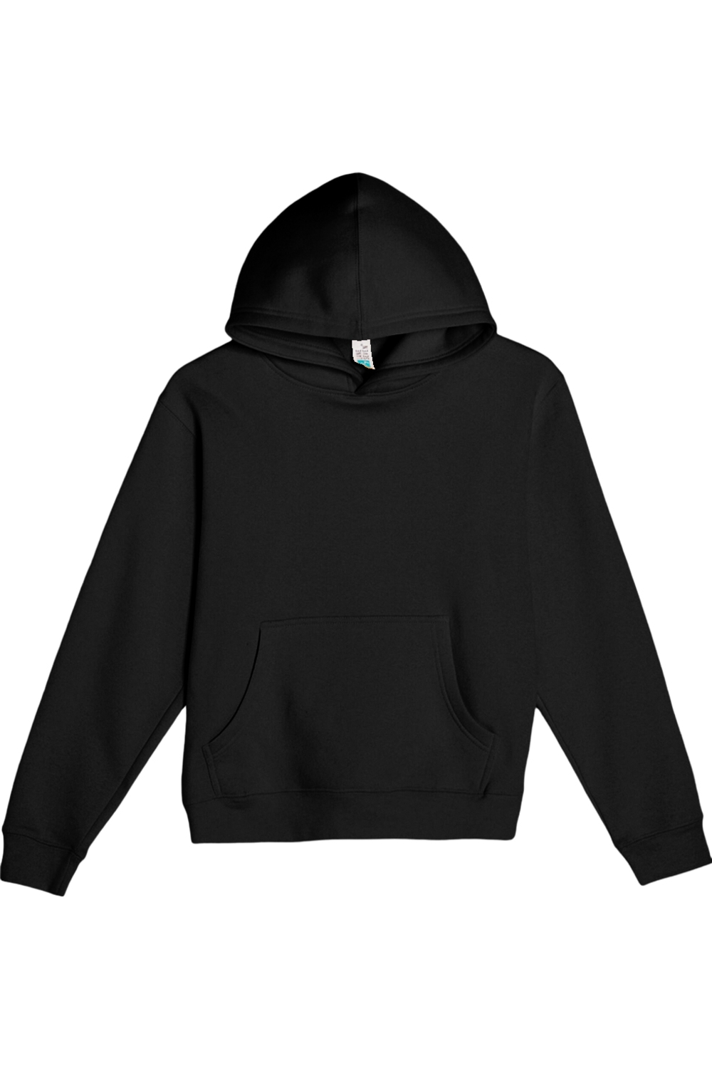 Lane Seven Premium Youth Pullover Hoodie in Black