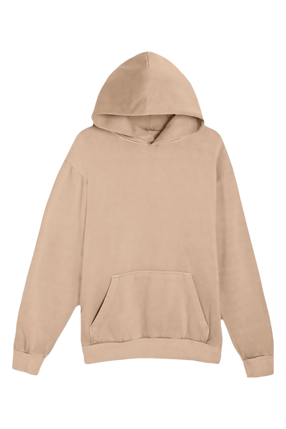 Lane Seven Urban Hoodie Garment Dyed in Burro