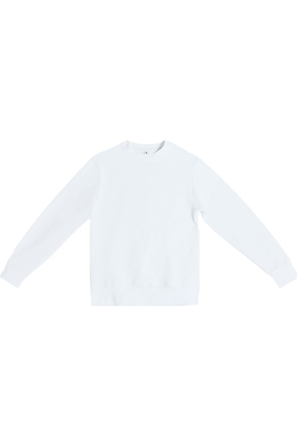 Lane Seven Urban Crewneck Sweatshirt in White