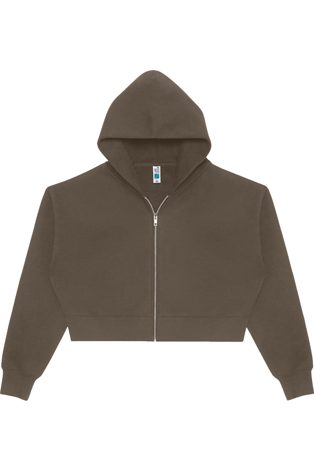 Lane Seven Womens Relaxed Crop Zip