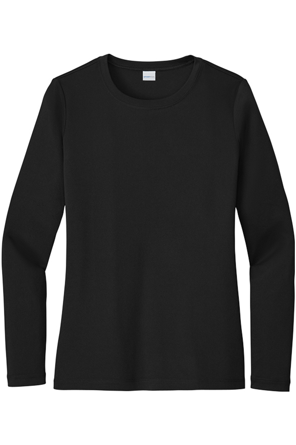 Sport-Tek Ladies Posi-UV Pro Long Sleeve in Black