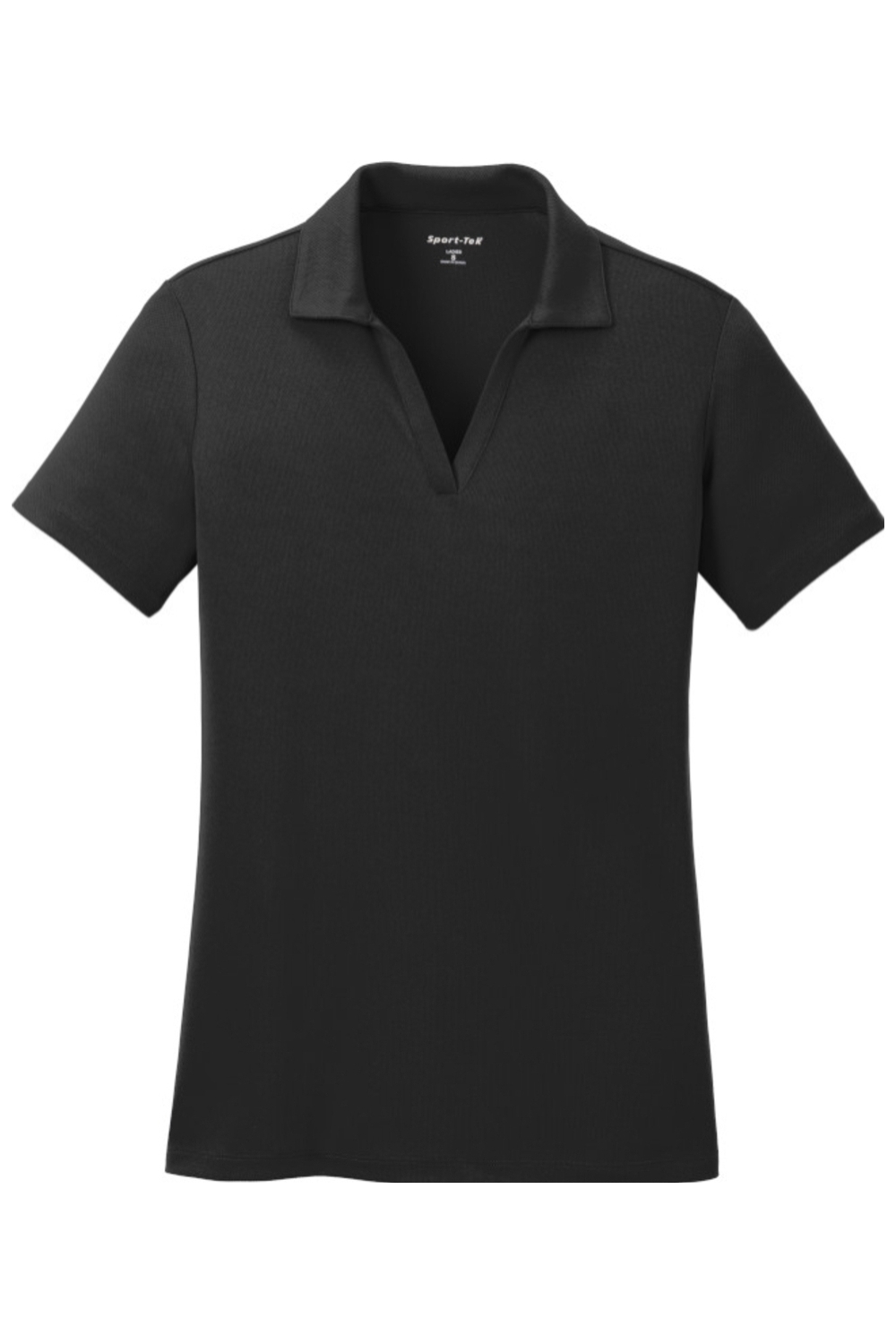 Sport-Tek Ladies PosiCharge RacerMesh Polo in Black