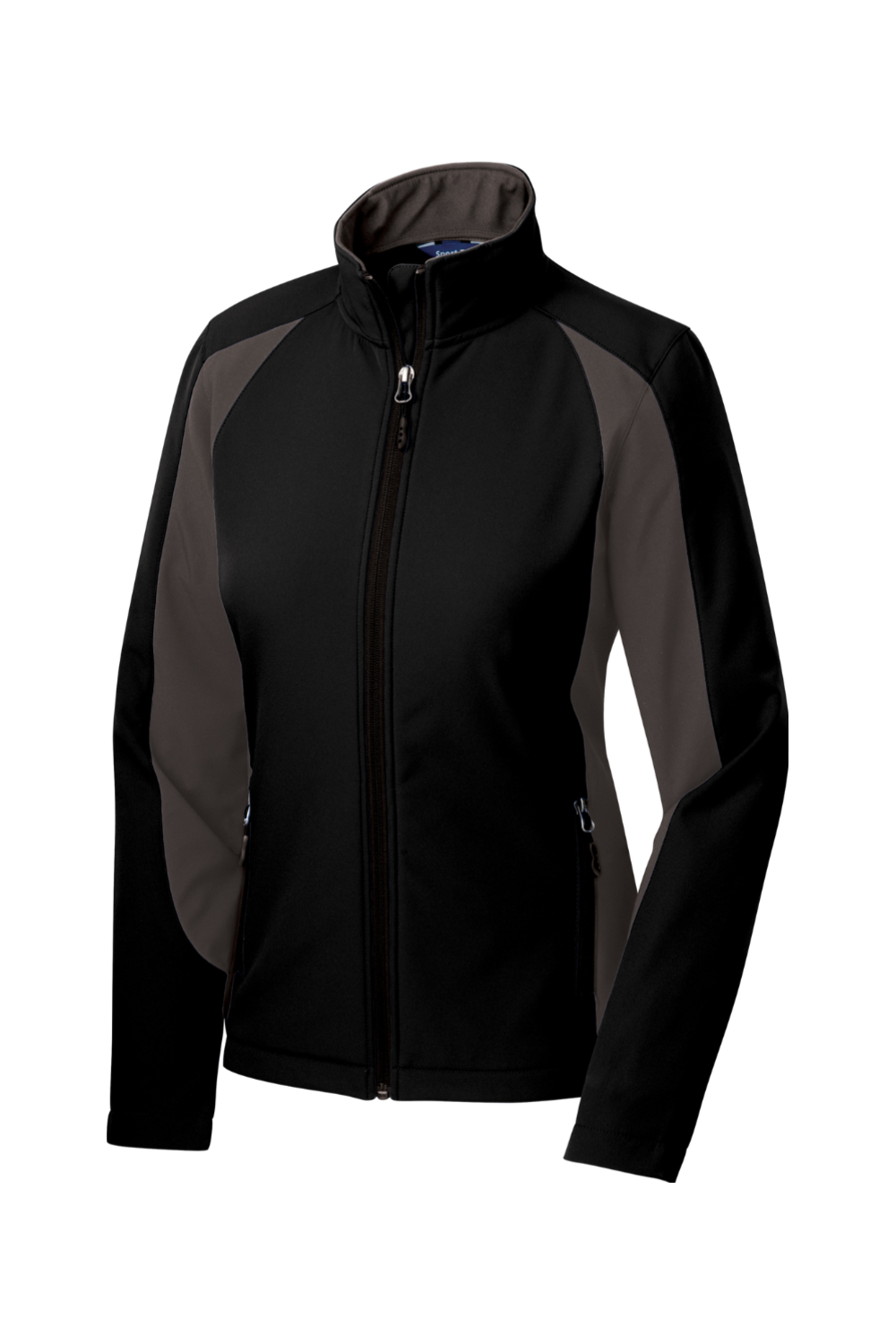 Sport-Tek® Ladies Colorblock Soft Shell Jacket