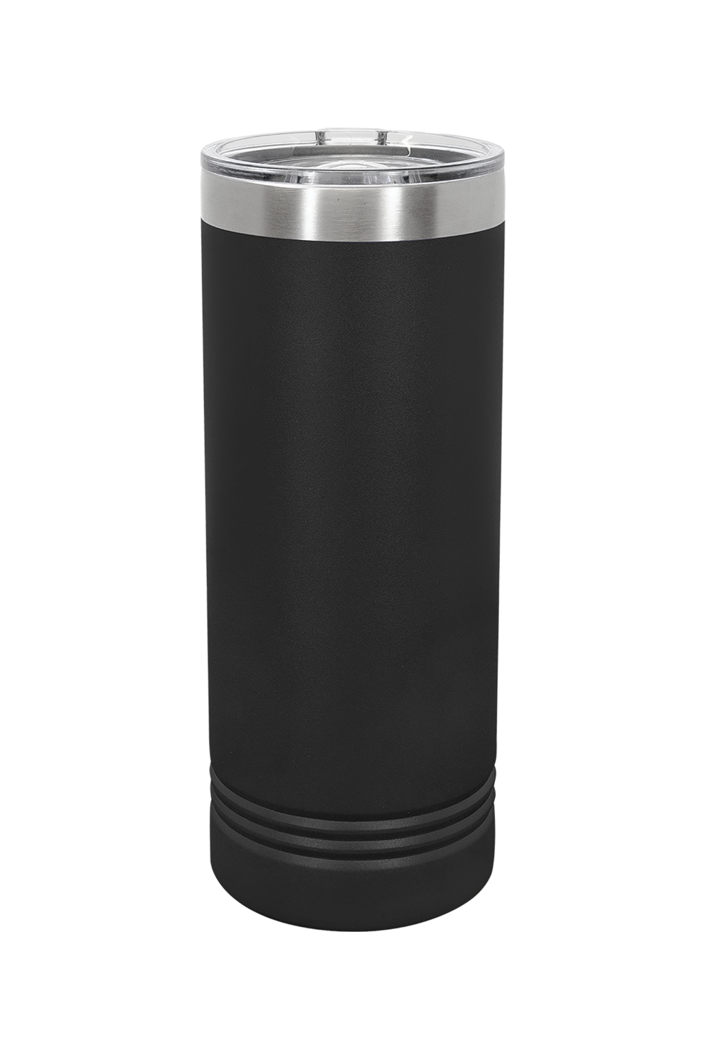 22 oz. Skinny Tumbler with Slider Lid in Black