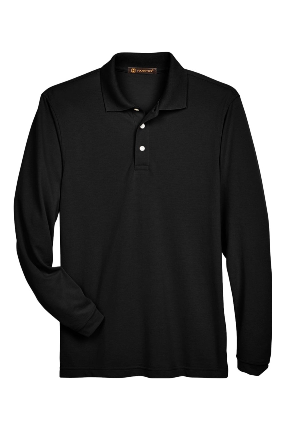 Harriton Men's Easy Blend™ Long Sleeve Polo