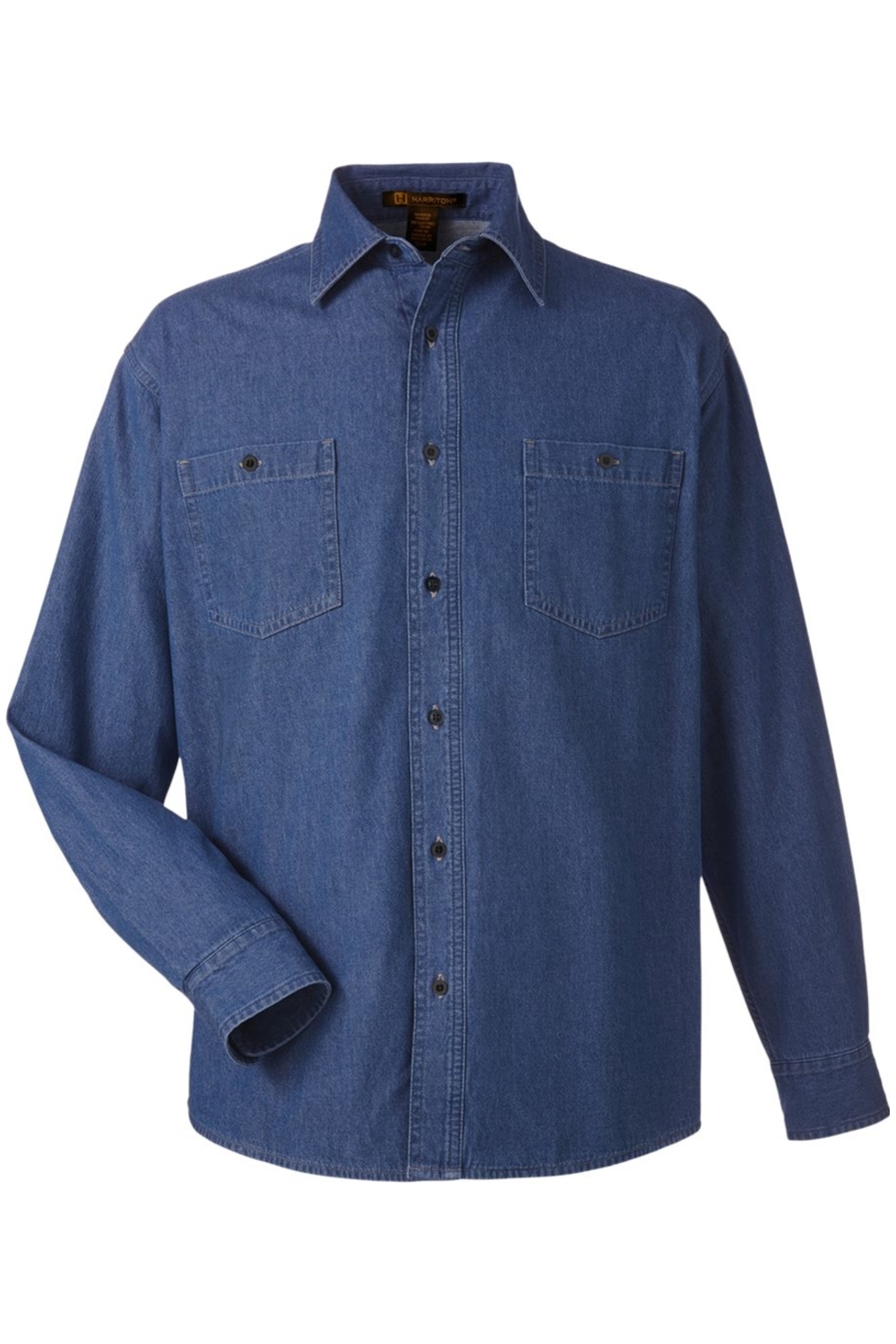 Harriton Unisex Denim Shirt Jacket