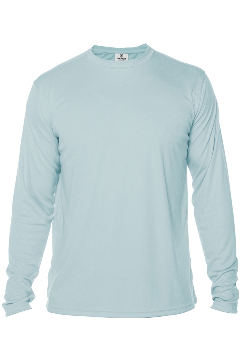 Vapor Apparel Men's Solar Long Sleeve Shirt in Arctic Blue