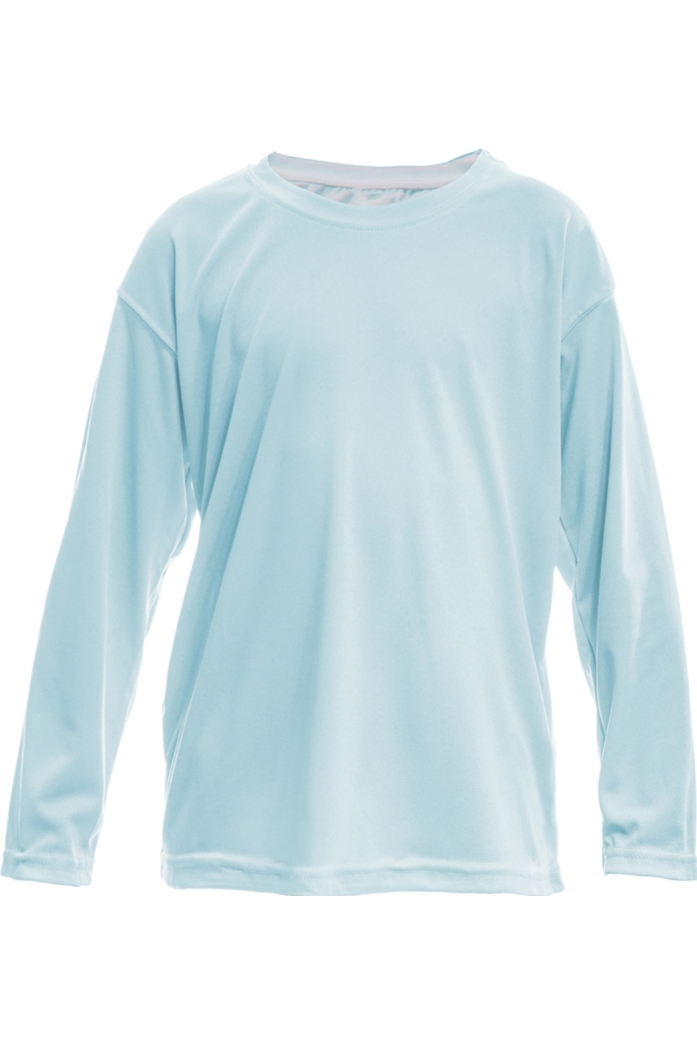 Vapor Apparel Youth Solar Long Sleeve Shirt in Arctic Blue