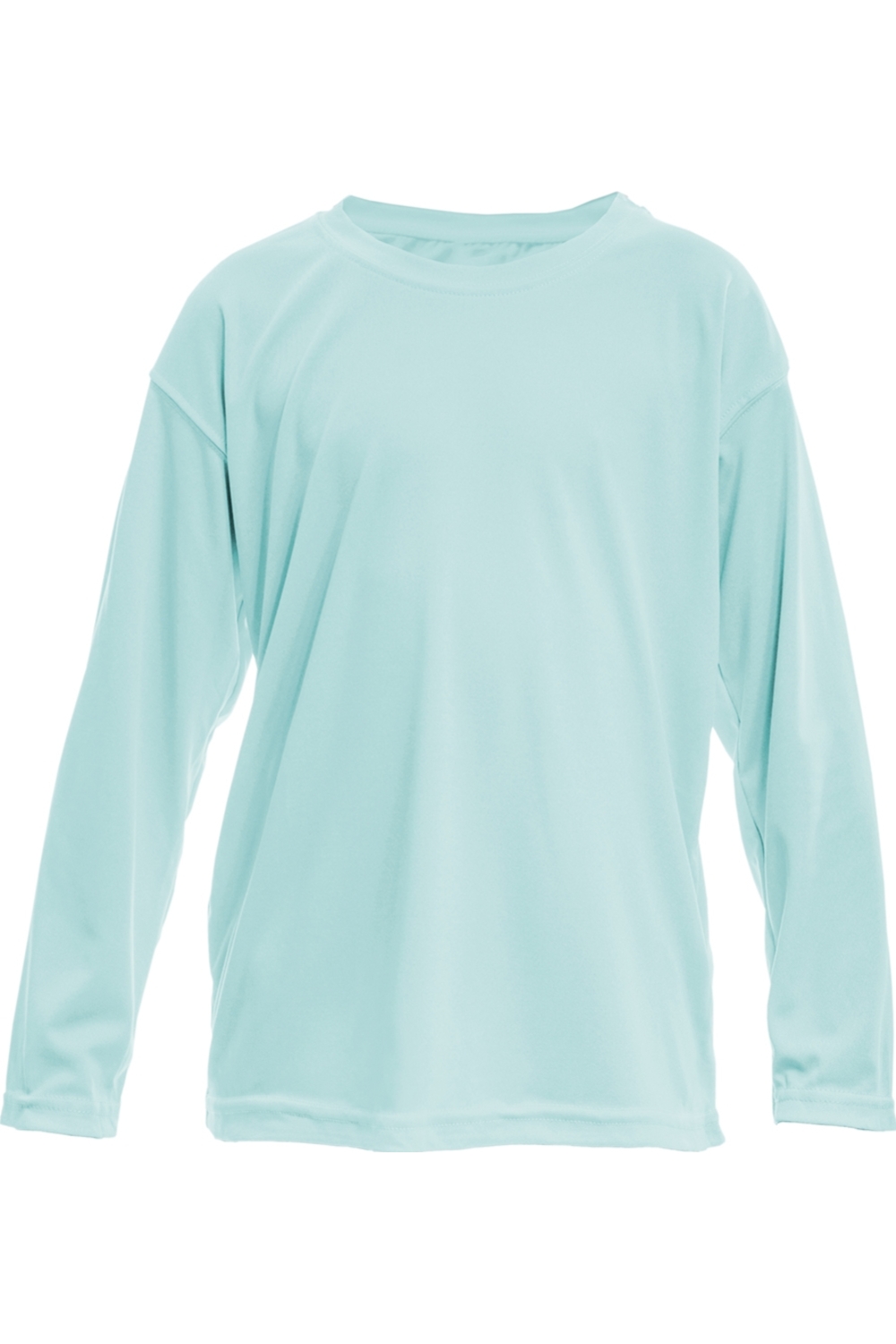 Vapor Apparel Toddler Solar Long Sleeve Shirt in Arctic Blue