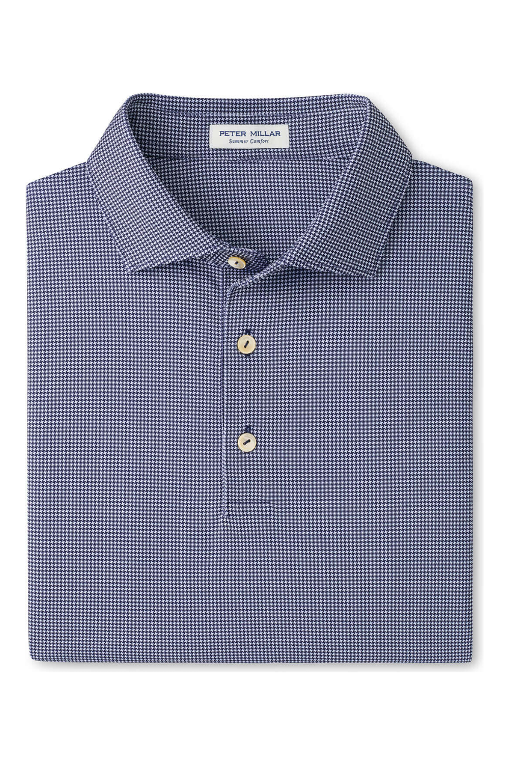 Peter Millar Men's Collegiate Border Performance Jersey Polo
