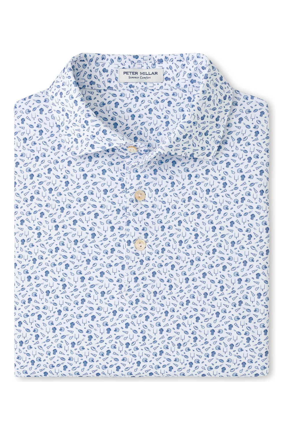 Peter Millar Men's Kickoff Performance Jersey Polo