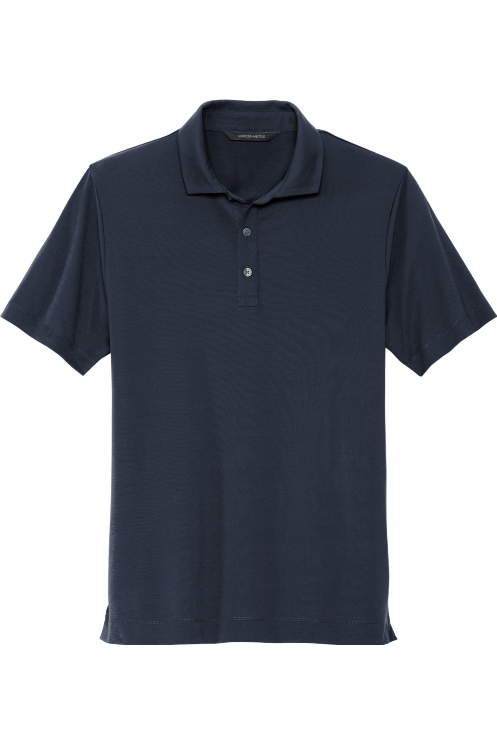 MERCER+METTLE Stretch Jersey Polo in Night Navy