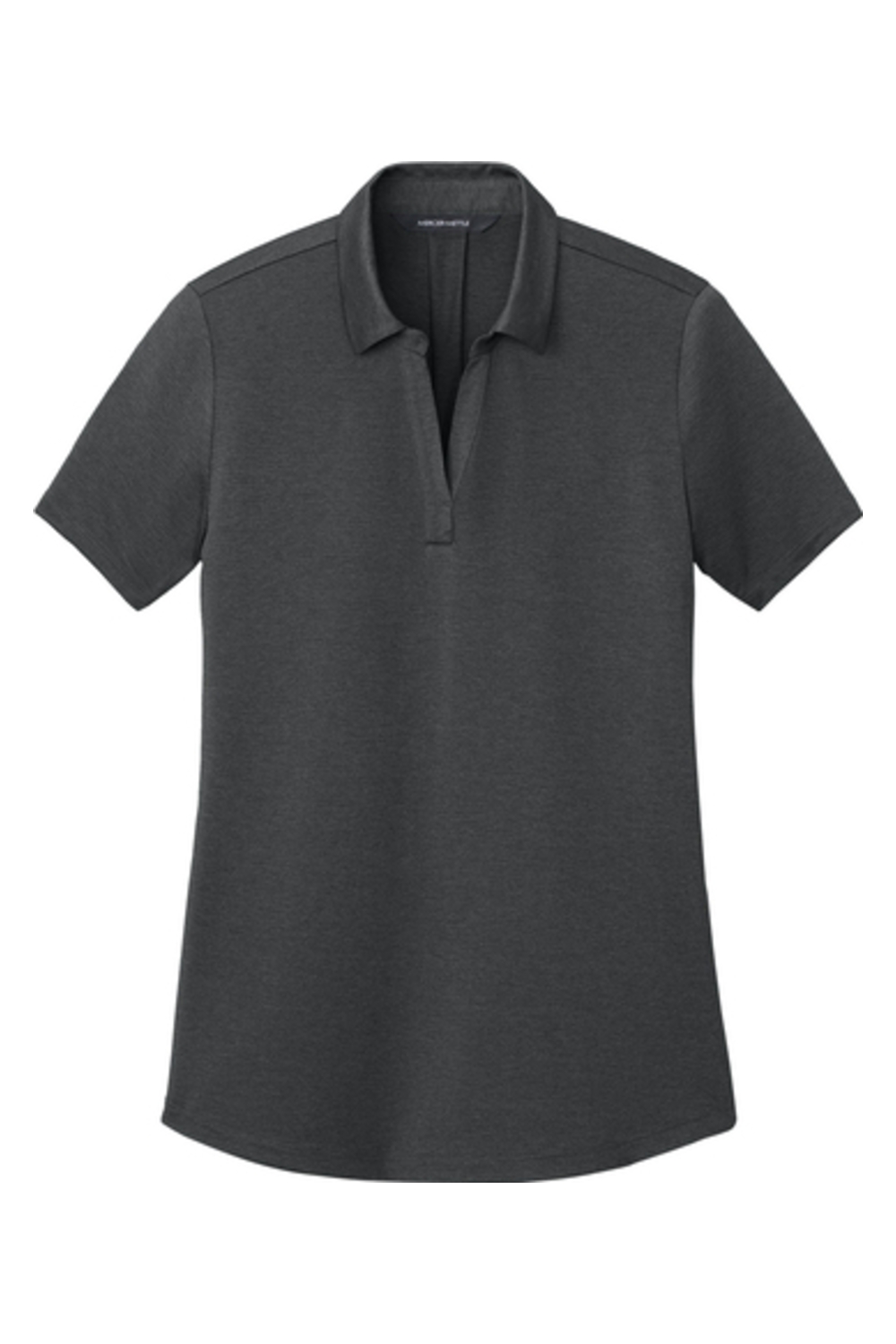 Mercer+Mettle Women's Recharge Jersey Polo in Anchor Grey Heather