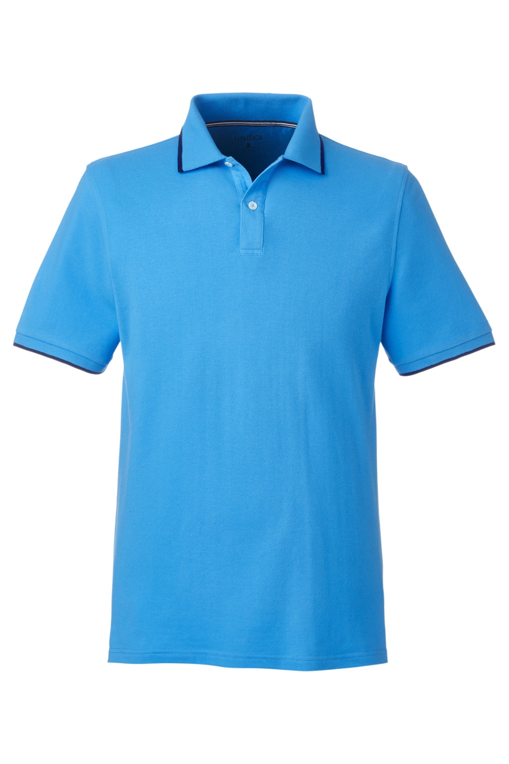 Nautica Men's Deck Polo in Azure Blu Nt Nv