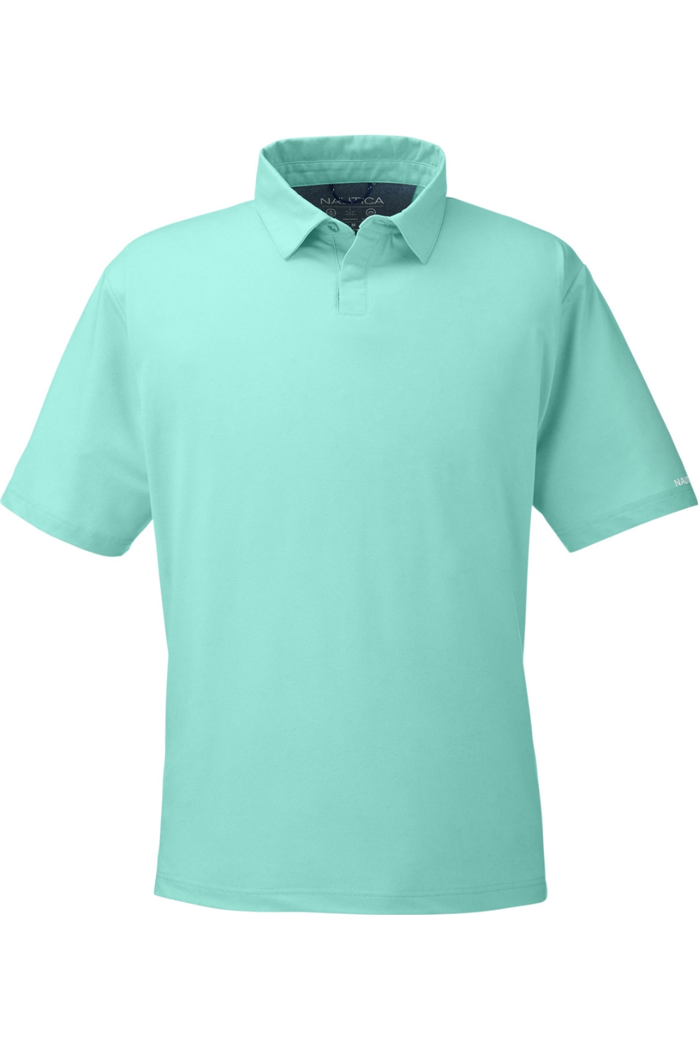 Nautica Men's Saltwater Stretch Polo in Cool Mint