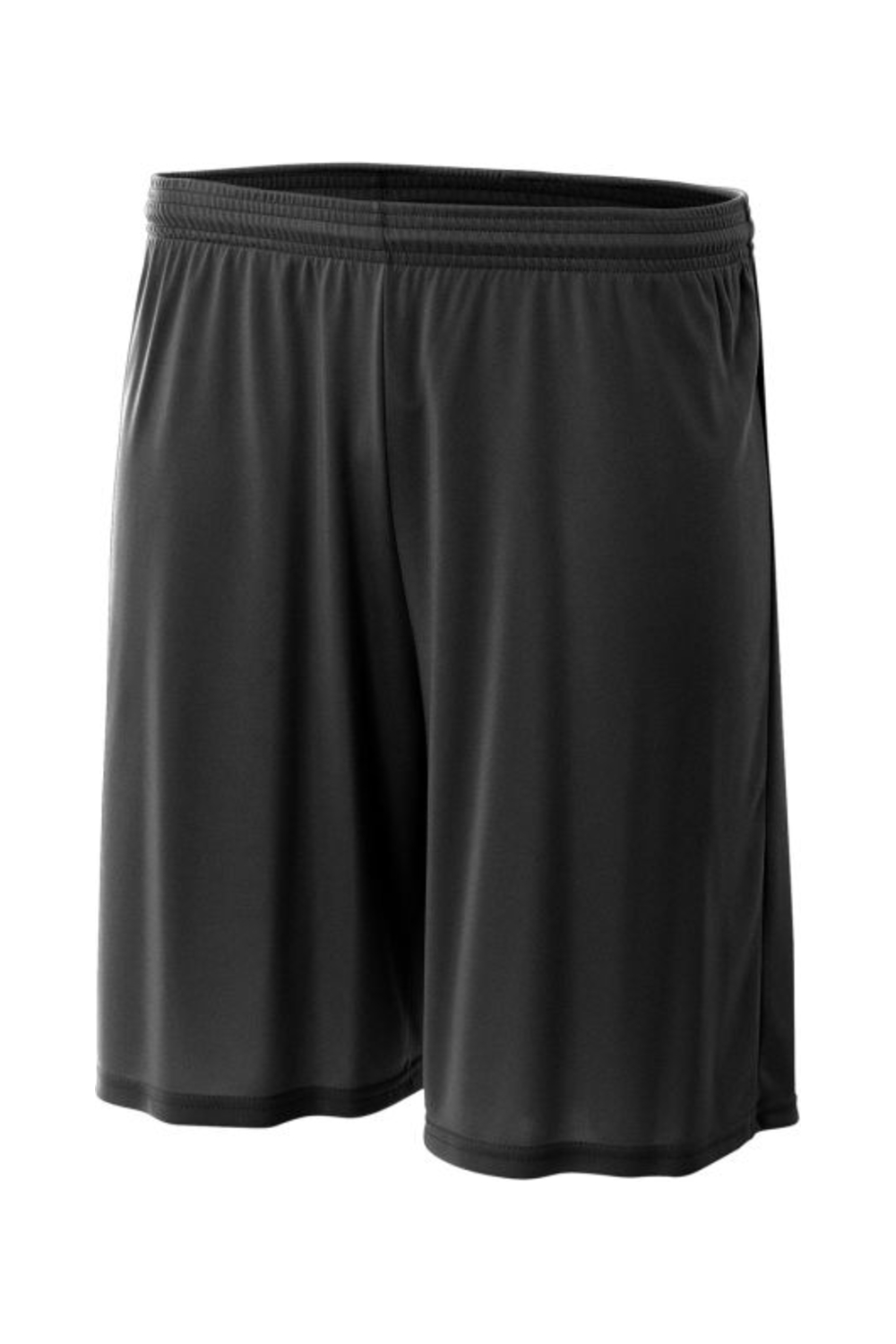 A4 Youth Cooling Performance Polyester Short in Black