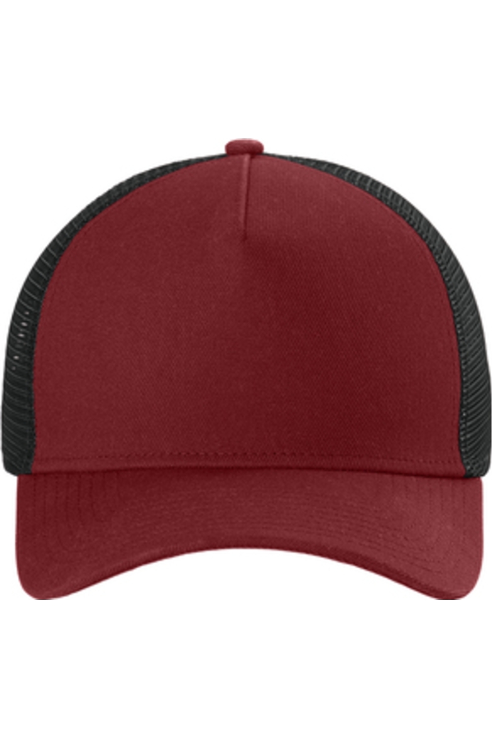 New Era A-Frame Snapback Mesh Back Cap in Scarlet/ Black