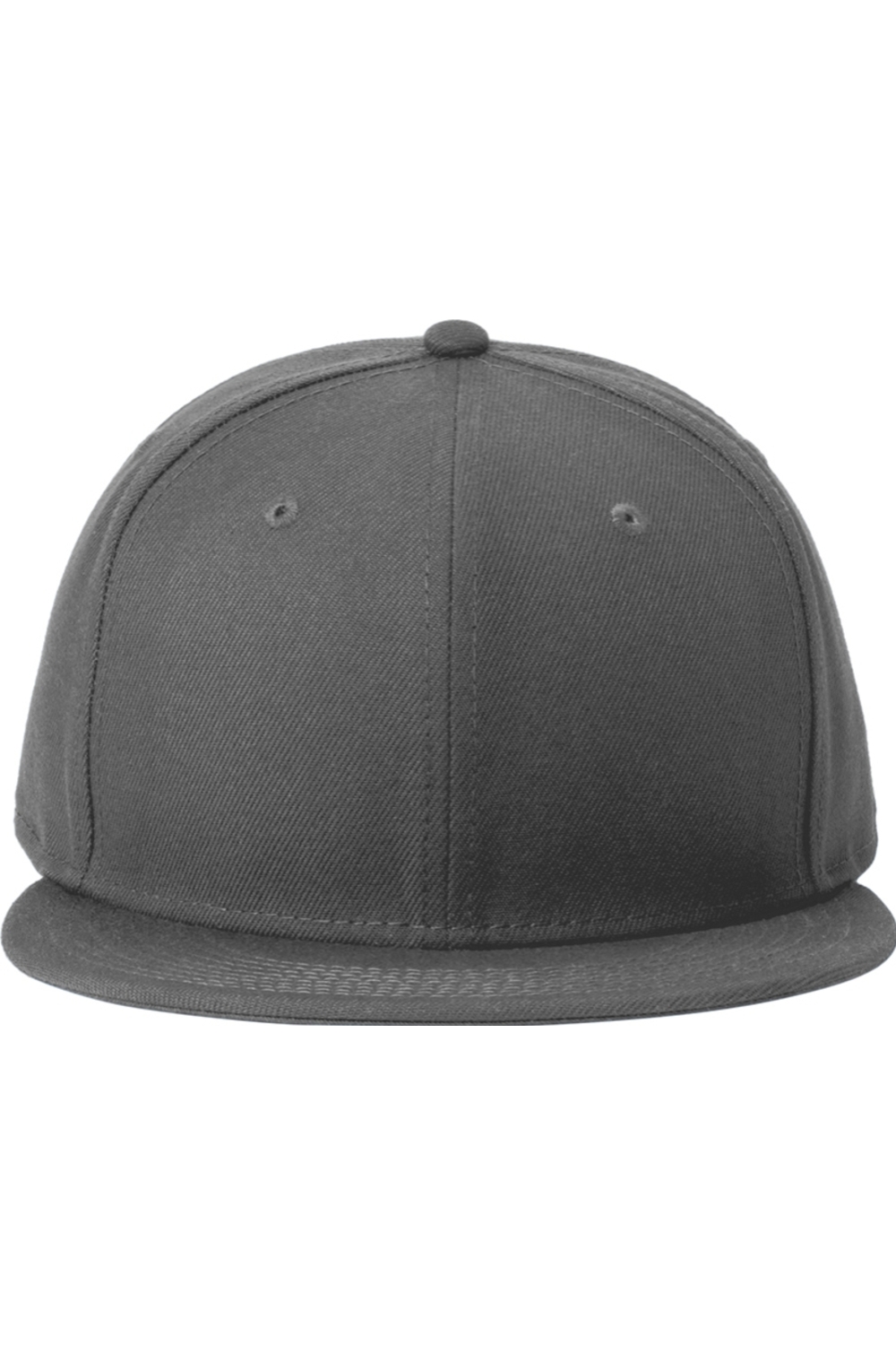 New Era Standard Fit Flat Bill Snapback Cap in Graphite