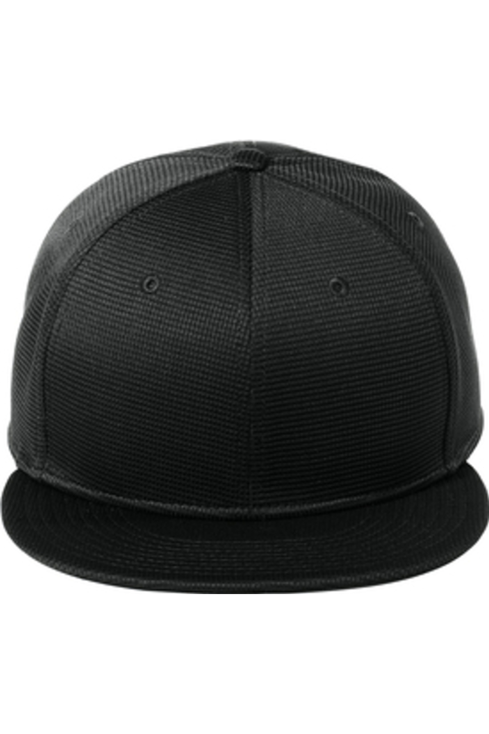New Era Pivot Flat Bill Snapback Cap in Black