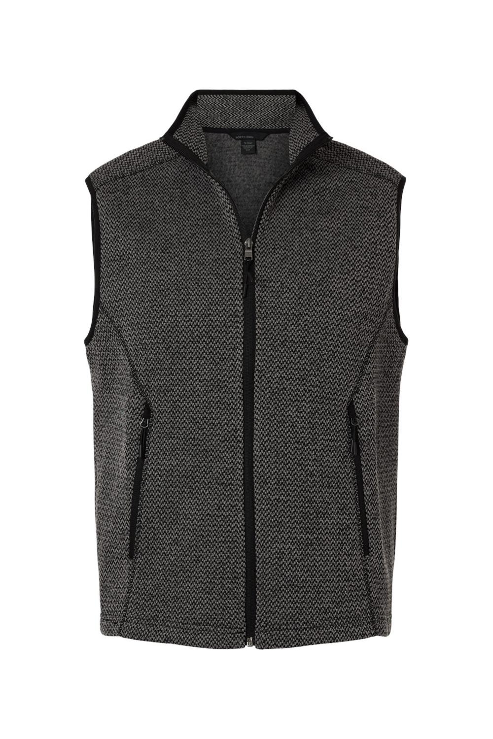 North End Men's Jasper Jacquard Fleece Vest