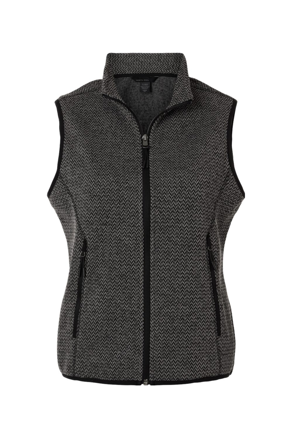 North End Women's Jasper Jacquard Fleece Vest