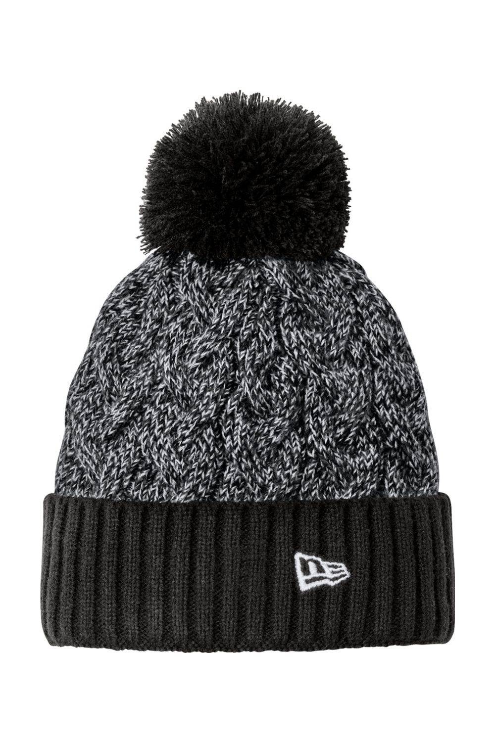 New Era Marled Knit Pom Beanie