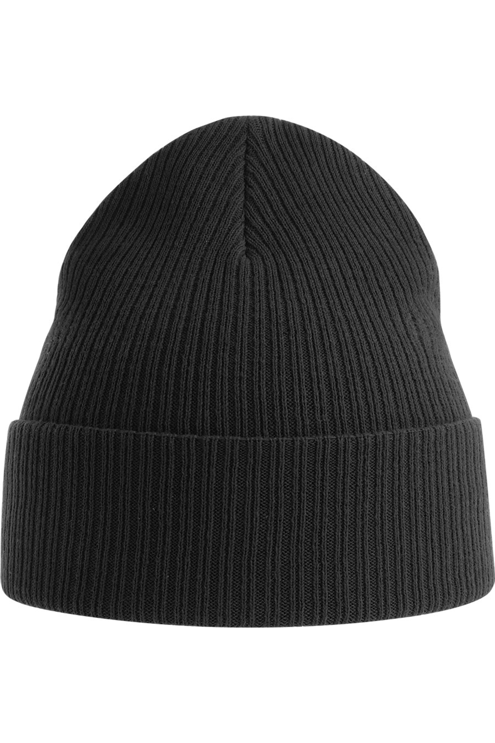 Atlantis Headwear - Sustainable Cuffed Beanie in Black
