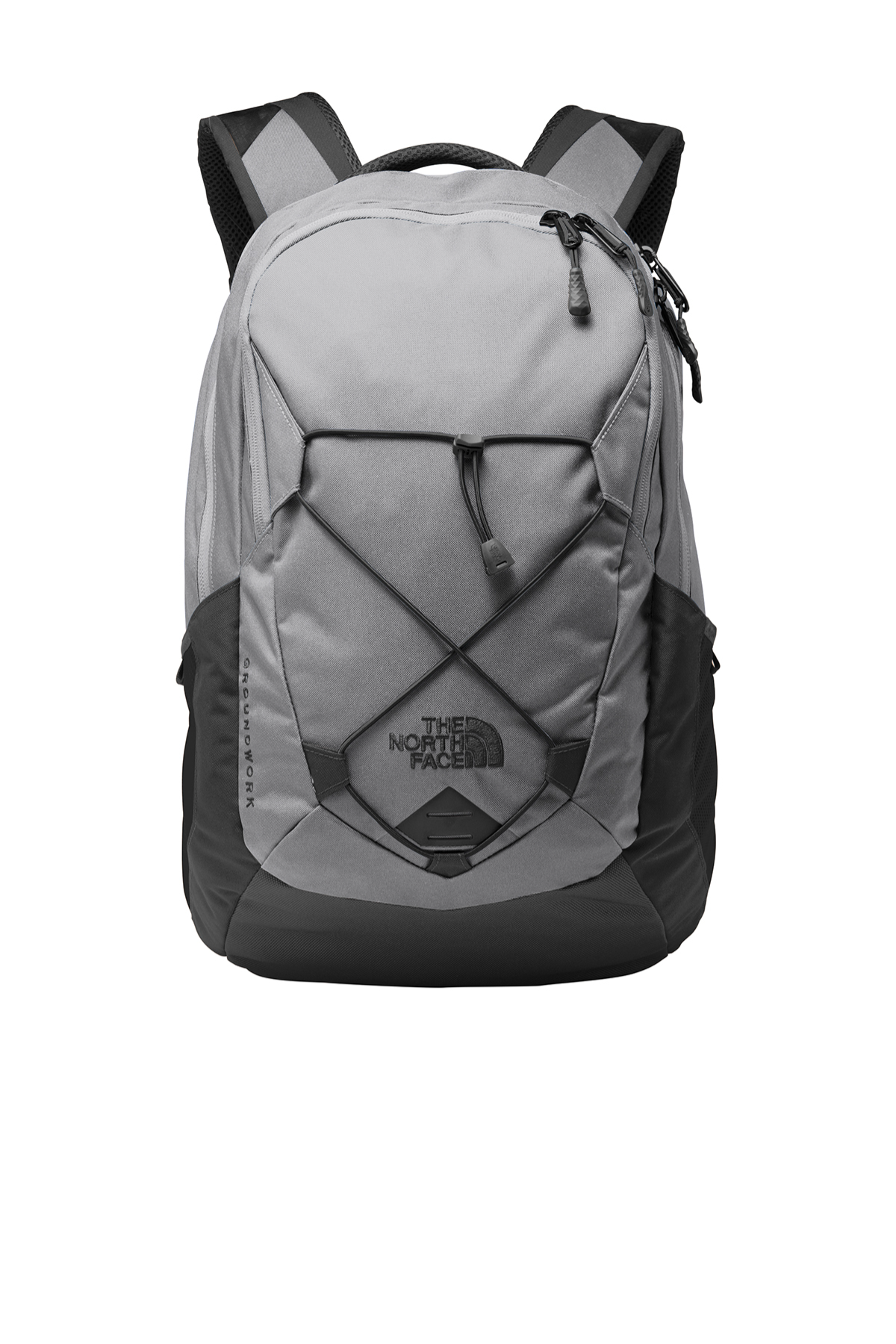 The North Face Groundwork Backpack in Mid Grey/ Asphalt Grey