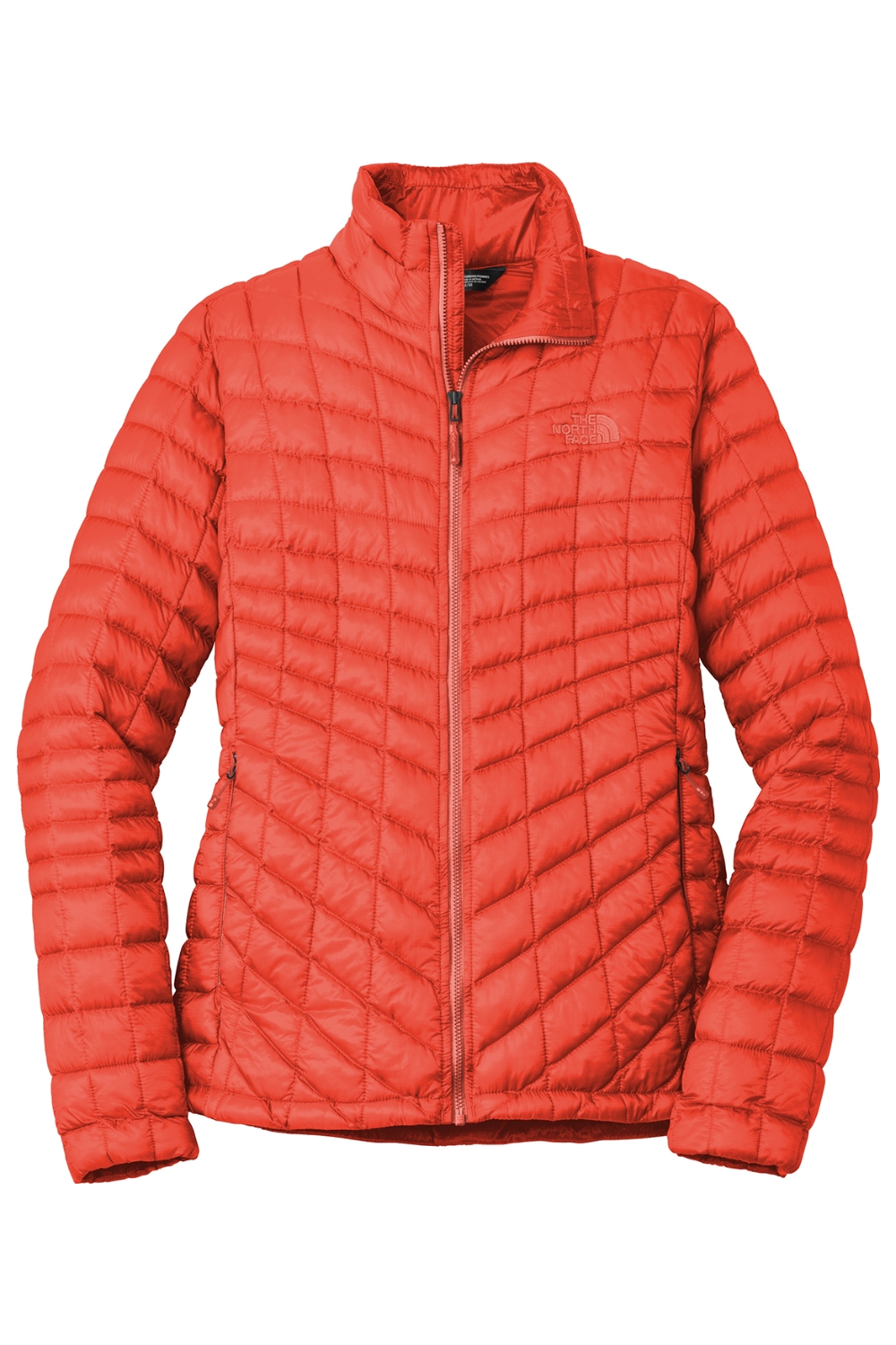 The North Face Ladies ThermoBall Trekker Jacket in Fire Brick Red