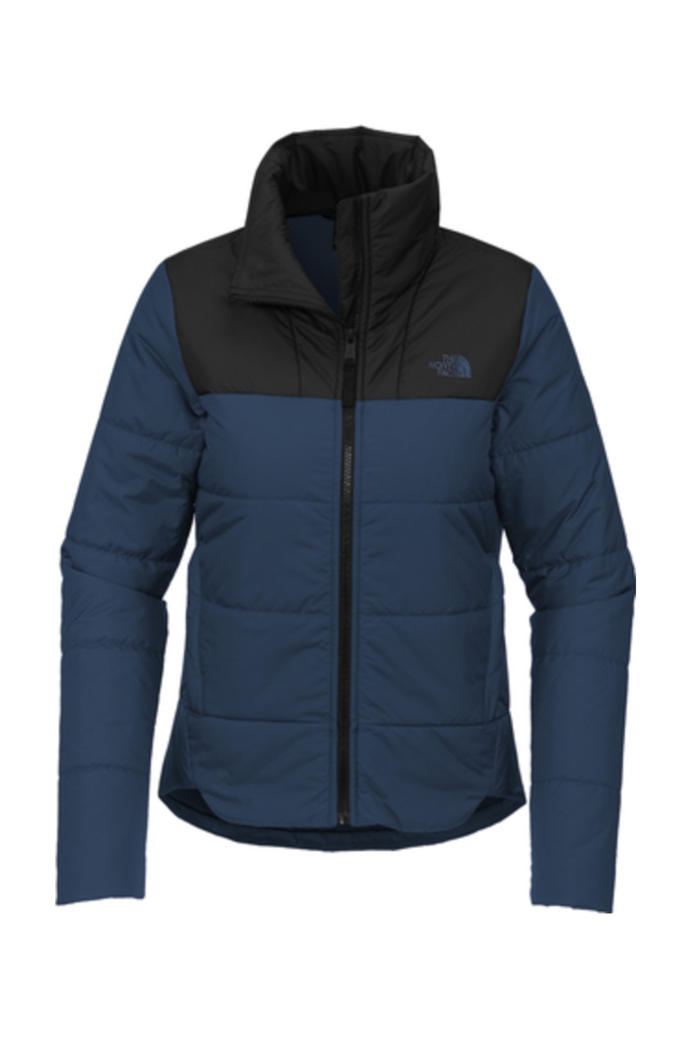 The North Face Ladies Chest Logo Everyday Insulated Jacket in Shady Blue