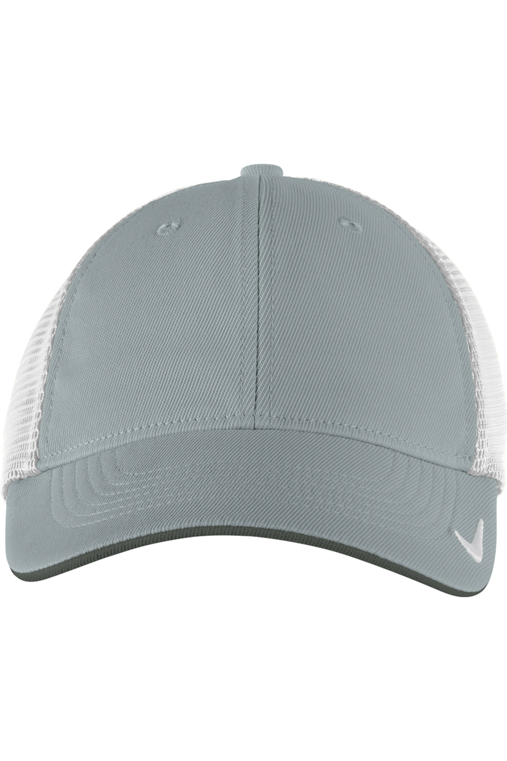 Nike Stretch-to-Fit Mesh Back Cap (NKFB6448) in Cool Grey/ White