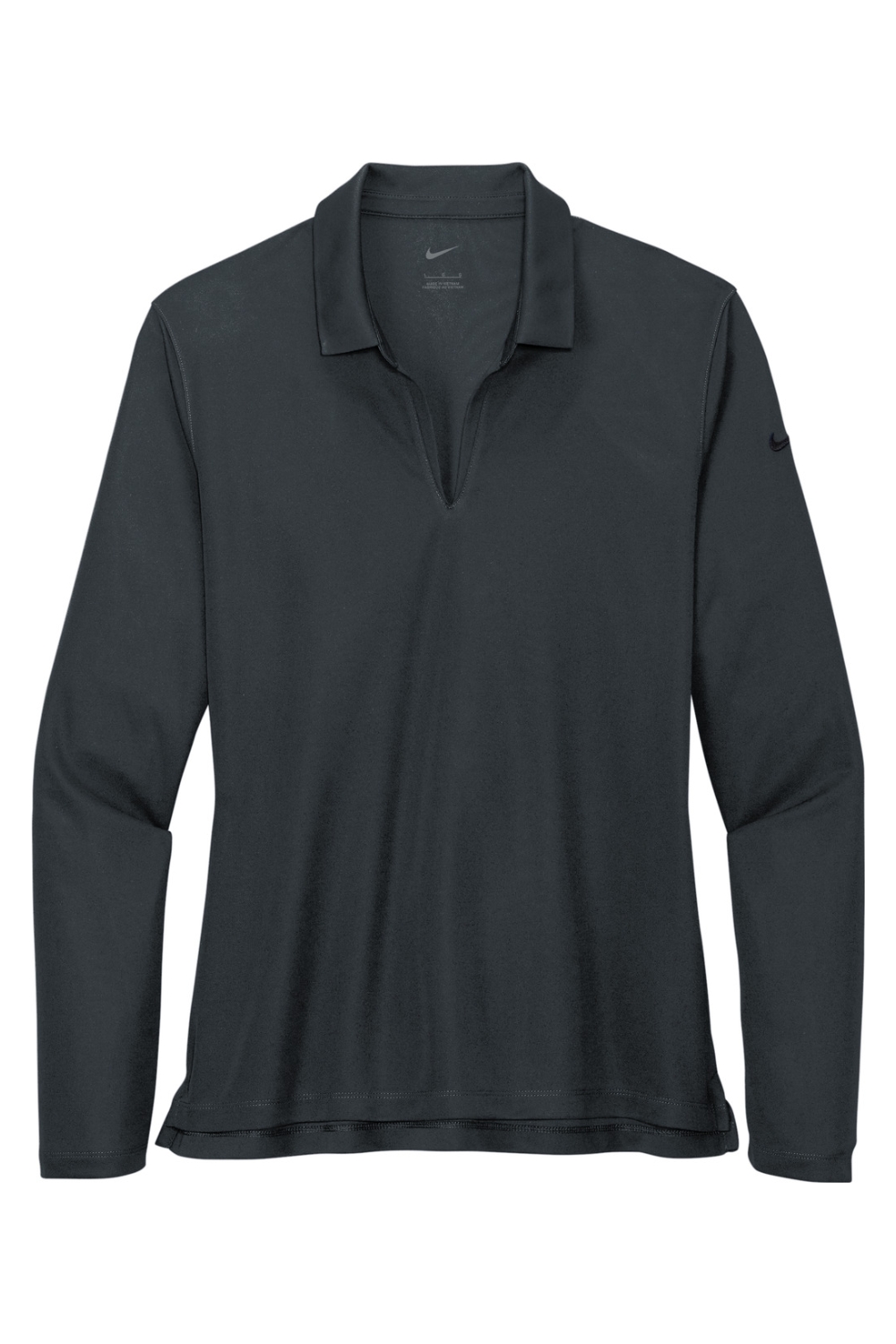 Nike Ladies Dri-FIT Micro Pique 2.0 Long Sleeve Polo
