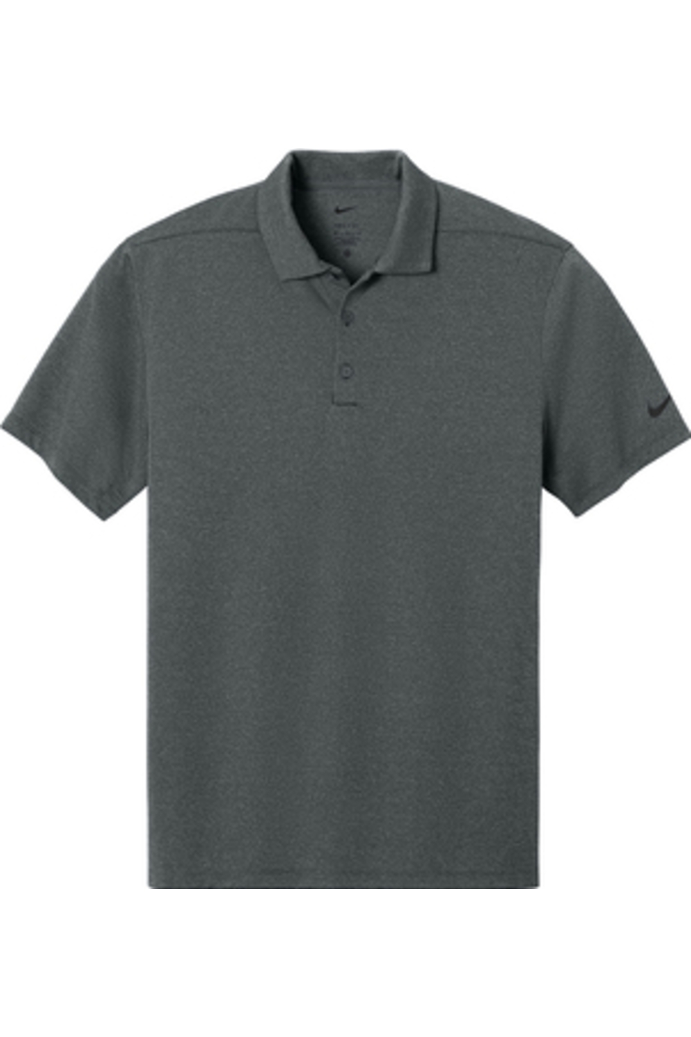 Nike Dri-FIT Smooth Heather Polo in Anthracite Heather