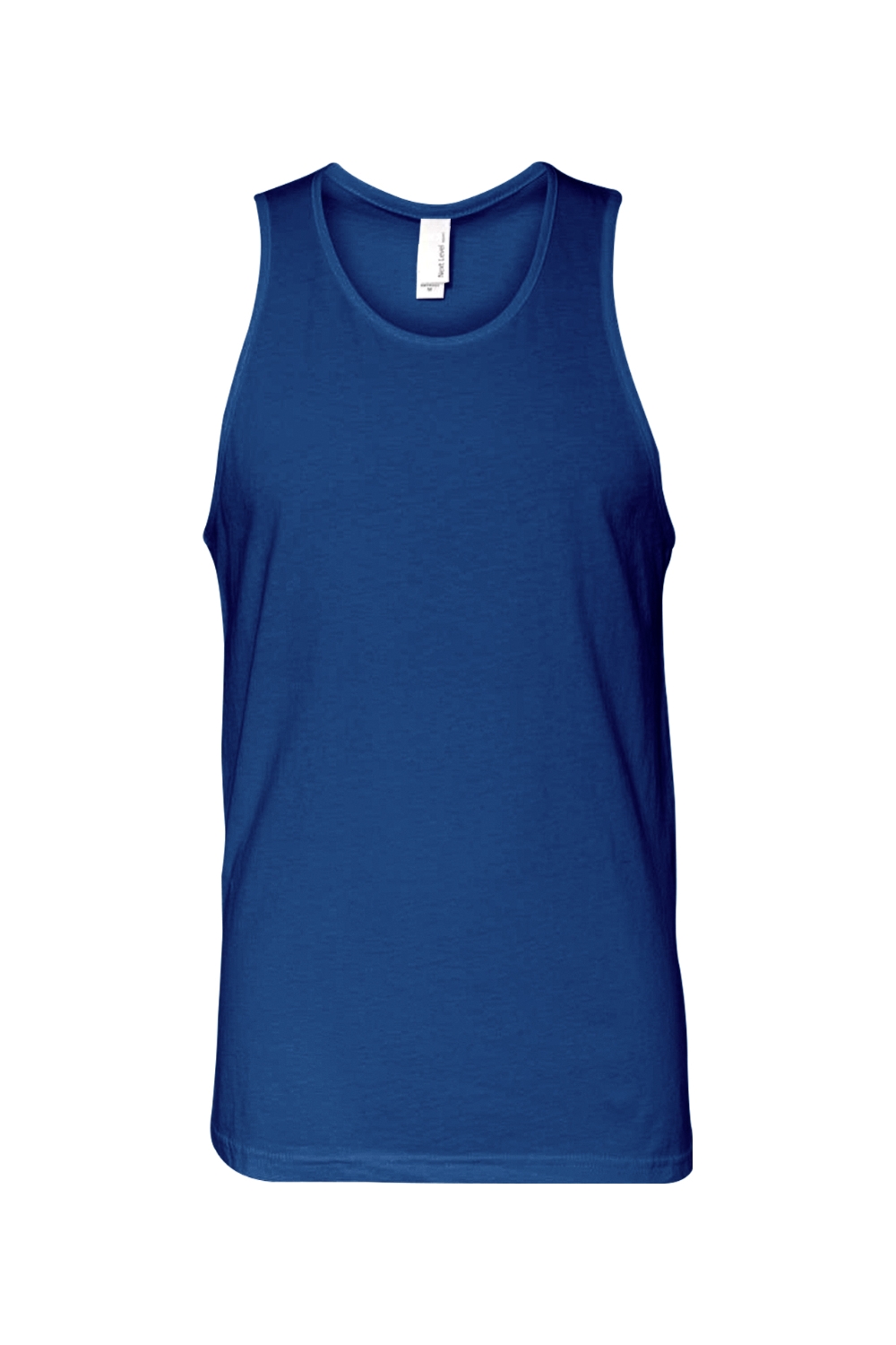 Next Level Ringspun Tank in Royal
