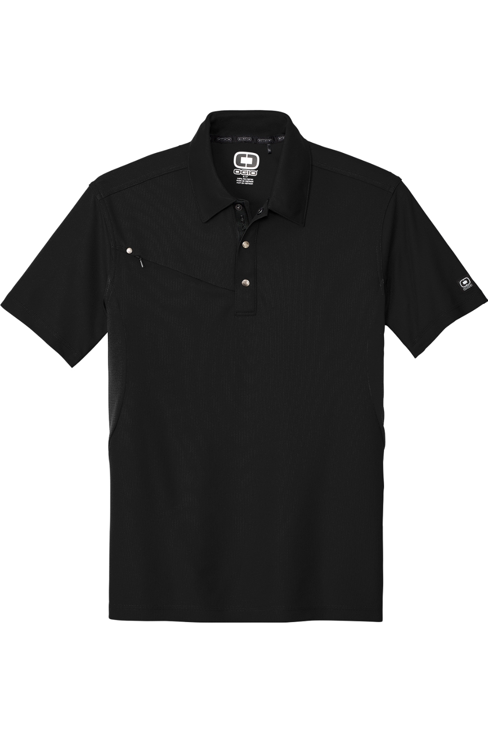 OGIO - Accelerator Polo in Blacktop/ Blacktop