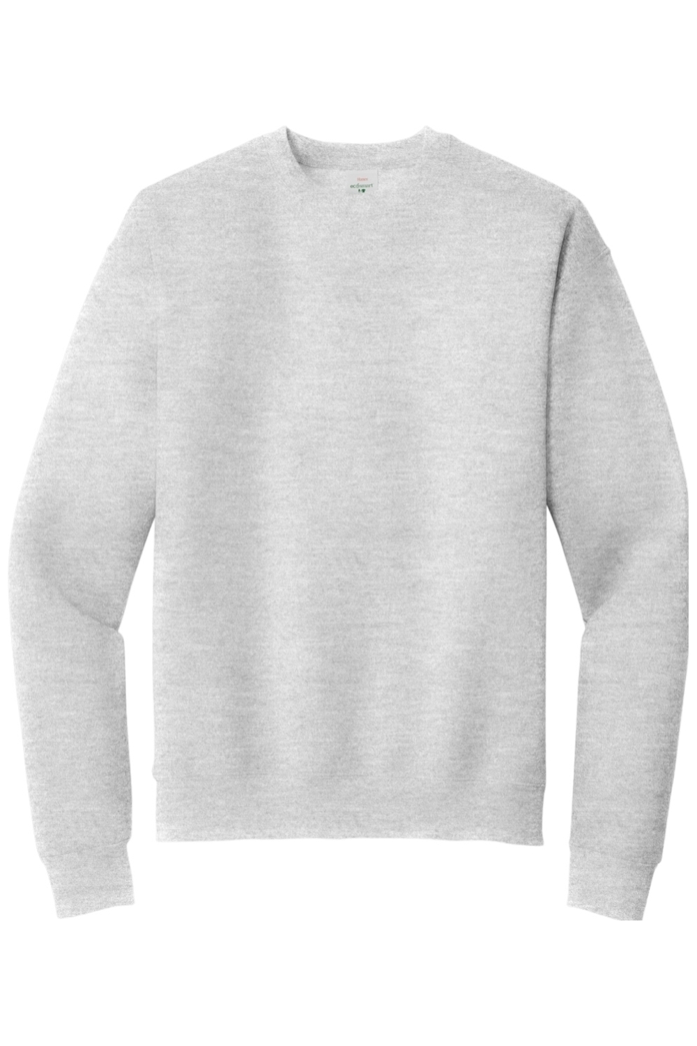 Hanes Unisex EcoSmart Crewneck Sweatshirt in Ash