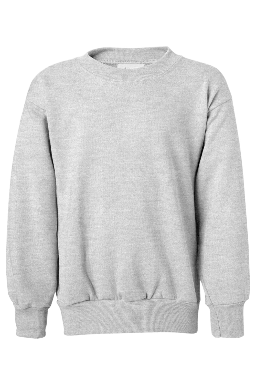 Hanes Ecosmart Youth Crewneck Sweatshirt in Ash