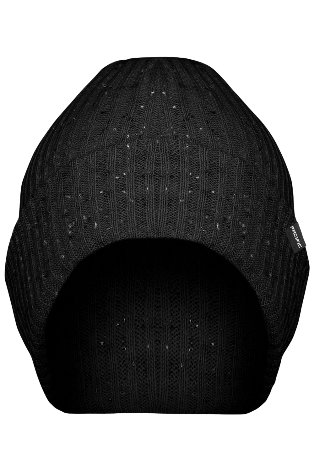 Pacific Headwear Tweed Beanie in Black