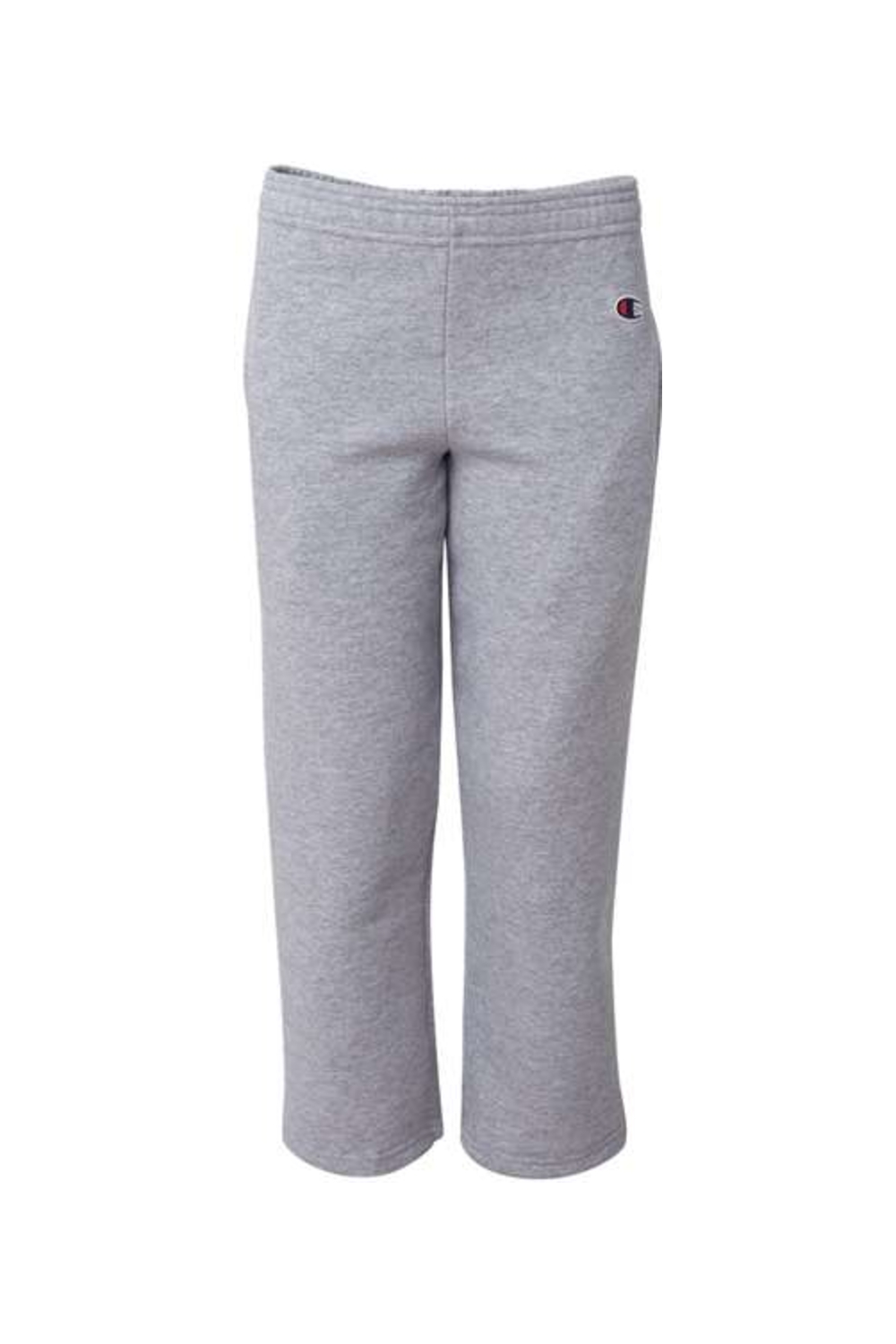 Champion Youth Powerblend Open-Bottom Sweatpants with Pockets