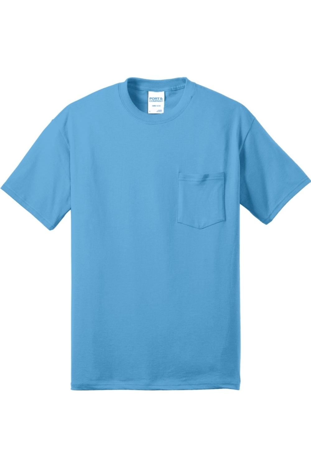 Port & Company Tall Core Blend Pocket Tee