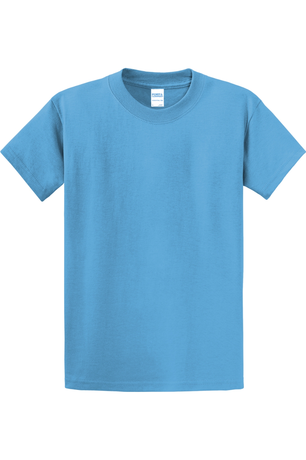 Port & Company - Tall Essential Tee in Aquatic Blue