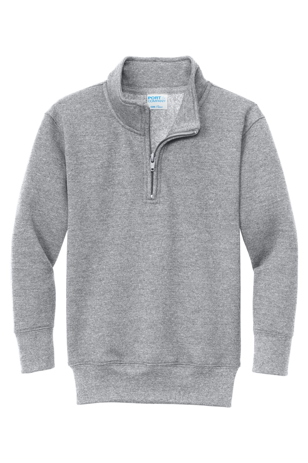 Port & Company Youth Core Fleece 1/4-Zip Pullover Sweatshirt