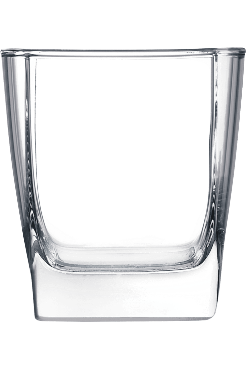 10 1/2 oz. Square on the Rocks Glass in Clear