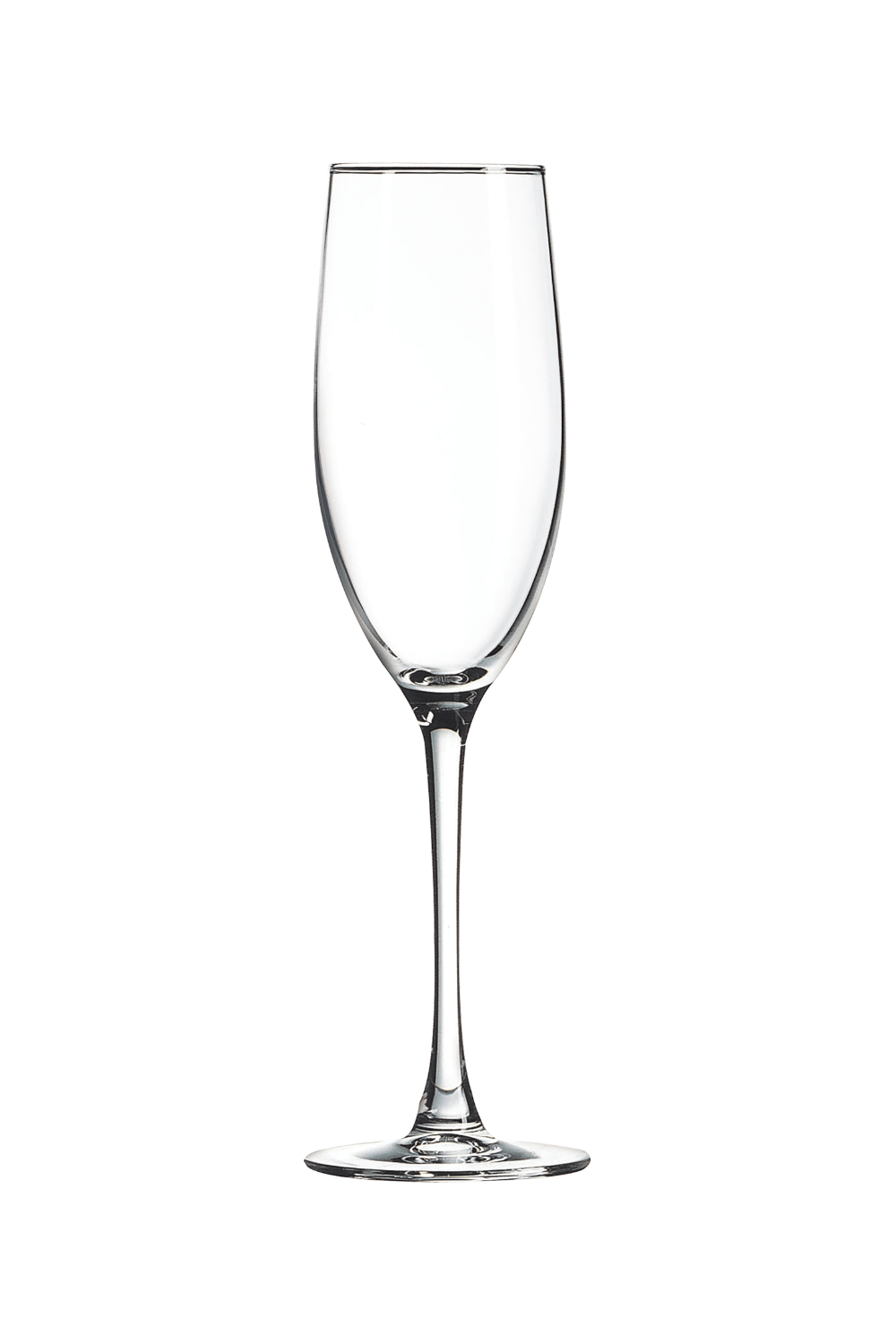 8 oz. Glass Champagne Flute in Clear