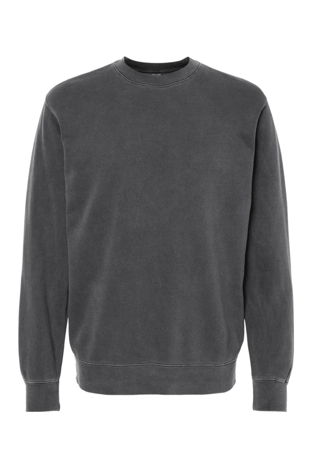 Independent Trading Co. Unisex Midweight Pigment-Dyed Crewneck Sweatshirt in Pigment Black